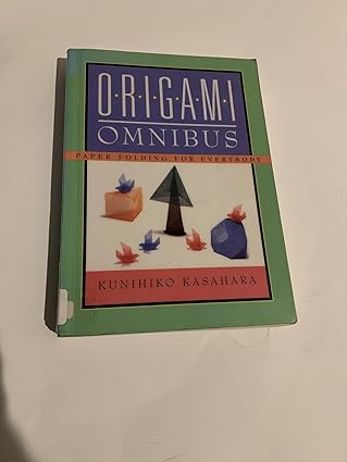 origami omnibus paper folding for everybody 1st edition kunihiko kasahara 4817090014, 978-4817090010