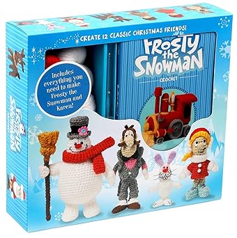 frosty the snowman crochet 1st edition hannah busekrus 1684128382, 978-1684128389