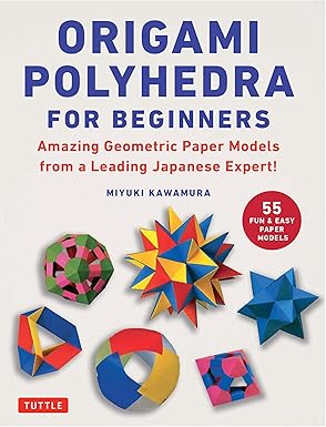 origami polyhedra for beginners amazing geometric paper models from a leading japanese expert 1st edition
