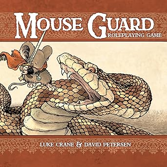 mouse guard roleplaying game box set 2nd ed 1st edition david petersen ,luke crane 1608867552, 978-1608867554