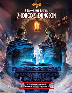 zhougos dungeon a dragon scale games one shot ttrpg adventure 1st edition dragon scale adventures ,sam