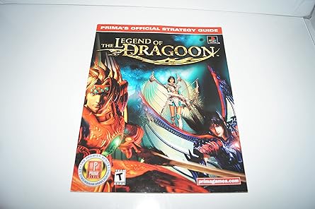 the legend of dragoon primas official strategy guide 1st edition dimension publishing 076153007x,