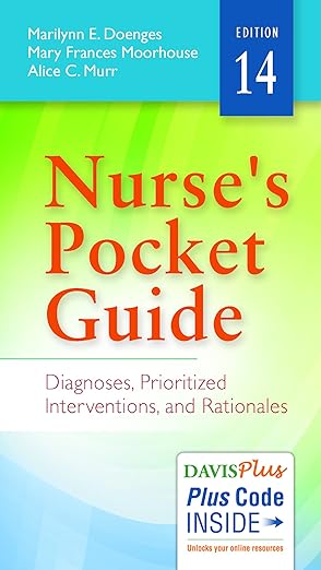 nurses pocket guide diagnoses prioritized interventions and rationales 1st edition marilynn e doenges ,r n