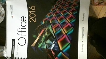 microsoft office 2016 1st edition roggenkamp rutkosky 0763869139, 978-0763869137