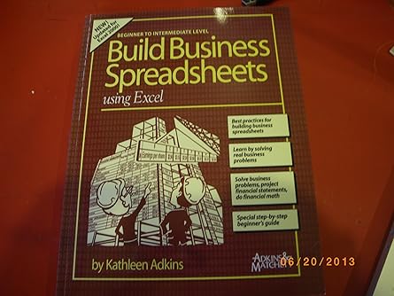 building business spreadsheets with excel 1st edition kathleen adkins 0324131518, 978-0324131512