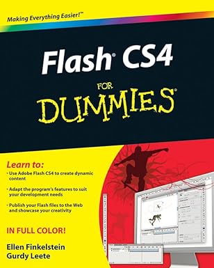 flash cs4 for dummies 1st edition ellen finkelstein ,gurdy leete 0470381191, 978-0470381199