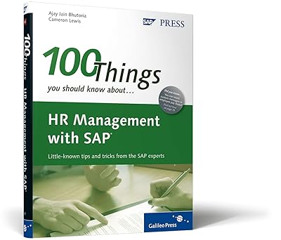 hr management with sap 100 things you should know about 1st edition ajay jain bhutoria ,cameron lewis