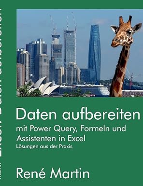 daten aufbereiten mit power query formeln und assistenten in excel 1st edition rena c martin 3758319862,