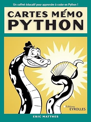 cartes mamo python synthaxe concepts et exemples 1st edition eric matthes 2212678606, 978-2212678604