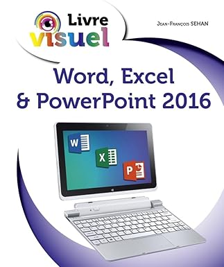 livre visuel de word excel and powerpoint 2016 1st edition jean frana ois sehan 2754080481, 978-2754080484