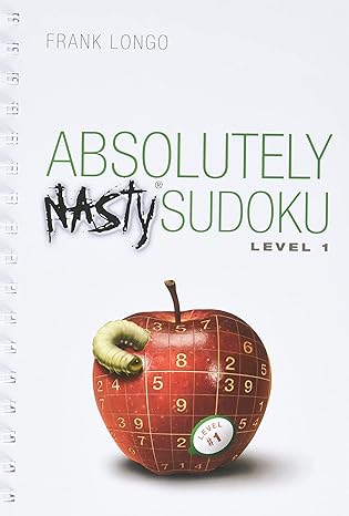 absolutely nasty sudoku level 1 1st edition frank longo 1402743963, 978-1402743962
