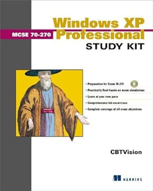 windows xp professional study kit mcpe 70 270 1st edition cbtvision 1930110472, 978-1930110472