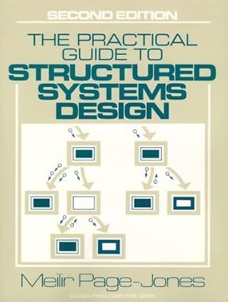 practical guide to structured systems design 1st edition meilir page jones 0136907695, 978-0136907695