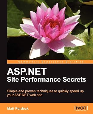 asp net site performance secrets 1st edition matt perdeck 1849690685, 978-1849690683