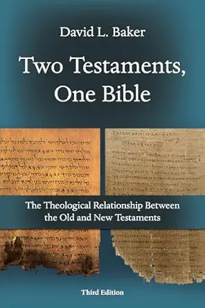 two testaments one bible the theological relationship between the old and new testaments 1st edition david l