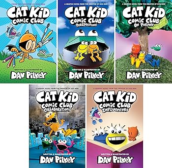 cat kid comic club series set of 5 books perspectives on purpose collaborations influencers 1st edition dav