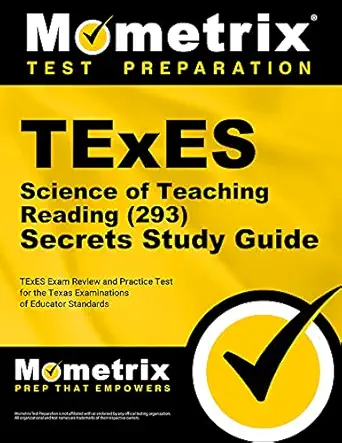 texes science of teaching reading secrets study guide texes exam review and practice test for the texas