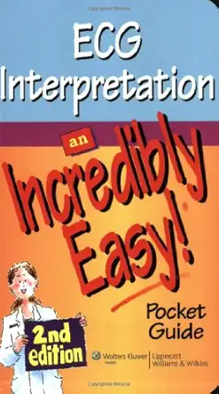 ecg interpretation an incredibly easy pocket guide 1st edition diane labus 1605472514, 978-1605472515