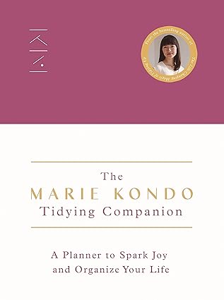 marie kondo tidying companion the a planner to spark joy and organize 1st edition marie konda 152907598x,