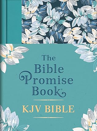 the bible promise book kjv bible tropical floral 1st edition compiled by barbour staff 1643528661,