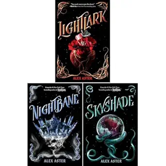 the lightlark saga book 3 books collection set lightlark nightbane skyshade by alex aster amulet books