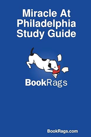 miracle at philadelphia study guide 1st edition bookrags com bookrags com 1304556654, 978-1304556653