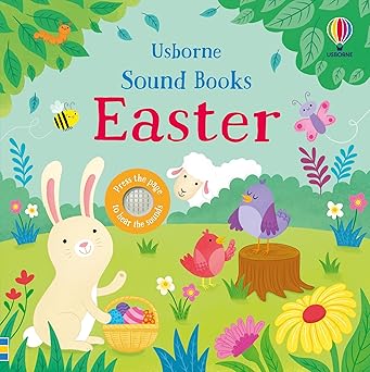 easter sound book an interactive easter sound book for babies and toddlers with look and find activities 1st