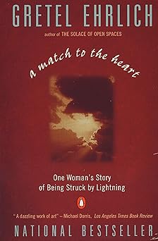a match to the heart one womans story of being struck by lightning 1st edition gretel ehrlich 0140179372,