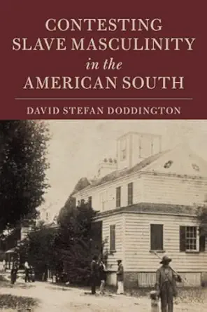 contesting slave masculinity in the american south 1st edition david stefan doddington 1108439241,