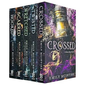 foblit ltd never after series books 1 5 collection set by emily mcintire 1st edition emily mcintire
