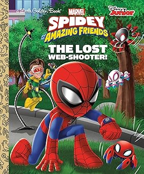 the lost web shooter 1st edition golden books 0593648048, 978-0593648049