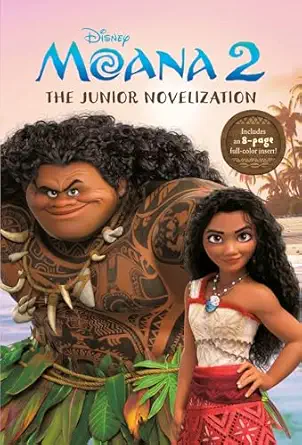 disney moana 2 the junior novelization 1st edition elizabeth rudnick 0736445064, 978-0736445061