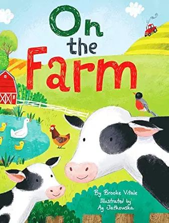 on the farm childrens padded board book 1st edition little hippo books ,ag katkowska 1952137039,