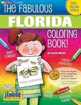 the fabulous florida coloring book 1st edition carole marsh 0793394686, 978-0793394685
