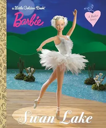 barbie swan lake 1st edition golden books 0593431502, 978-0593431504
