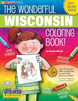 the wonderful wisconsin book 1st edition carole marsh 0793395437, 978-0793395439