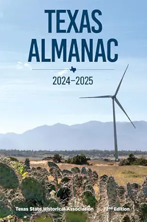 texas almanac 2024a 2025 1st edition rosie hatch 1625110758, 978-1625110756