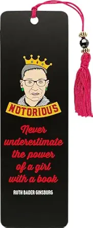 the notorious rbg beaded bookmark 1st edition peter pauper press 1441337245, 978-1441337245