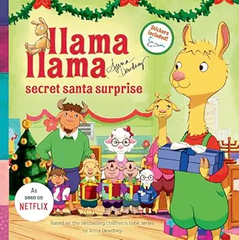 llama llama secret santa surprise 1st edition anna dewdney 1524793620, 978-1524793623
