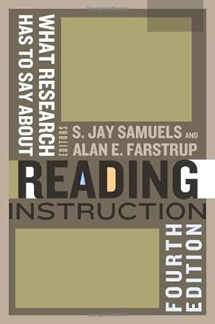 what research has to say about reading instruction 1st edition s jay samuels ,alan e farstrup 0872078299,