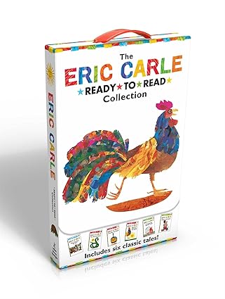 the eric carle ready to read collection have you seen my cat the greedy python pancakes pancakes rooster is