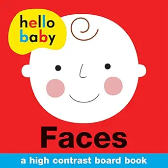 hello baby faces a high contrast board book 1st edition roger priddy 0312516002, 978-0312516000