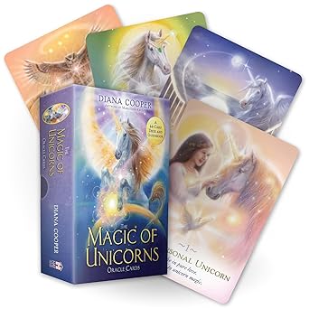 the magic of unicorns oracle cards a 44 card deck and guidebook 1st edition diana cooper ,marjolein kruijt
