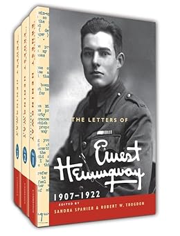the letters of ernest hemingway hardback set volumes 1 3 volume 1 3 1st edition ernest hemingway 1107128390,