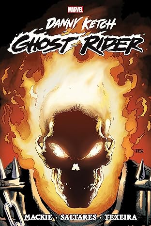 ghost rider danny ketch omnibus vol 1 mark texeira cover 1st edition howard mackie ,marvel various ,javier