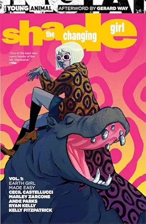 shade the changing girl vol 1 earth girl made easy 1st edition cecil castellucci ,marley zarcone 1401270999,
