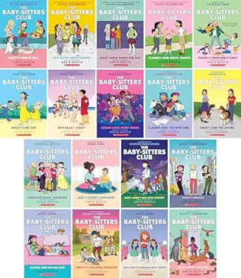 baby sitters club graphic novels series set 1st edition ann m martin ,9781338888232 9781338888249
