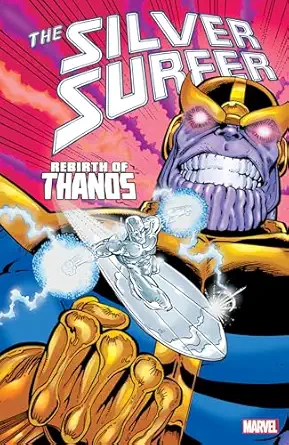 silver surfer rebirth of thanos new printing 1st edition jim starlin ,jack kirby ,ron lim 0785166432,