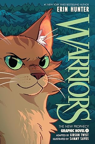 warriors graphic novel the new prophecy #1 1st edition erin hunter ,gibson twist ,sammy savos 0063450887,