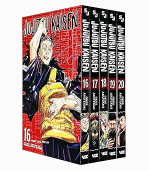 jujutsu kaisen series vol collection 5 books set by gege akutami 1st edition gege akutami 912434981x,